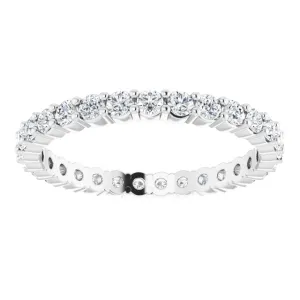 0.68 ct. Round Diamond Shared Prong Eternity Band