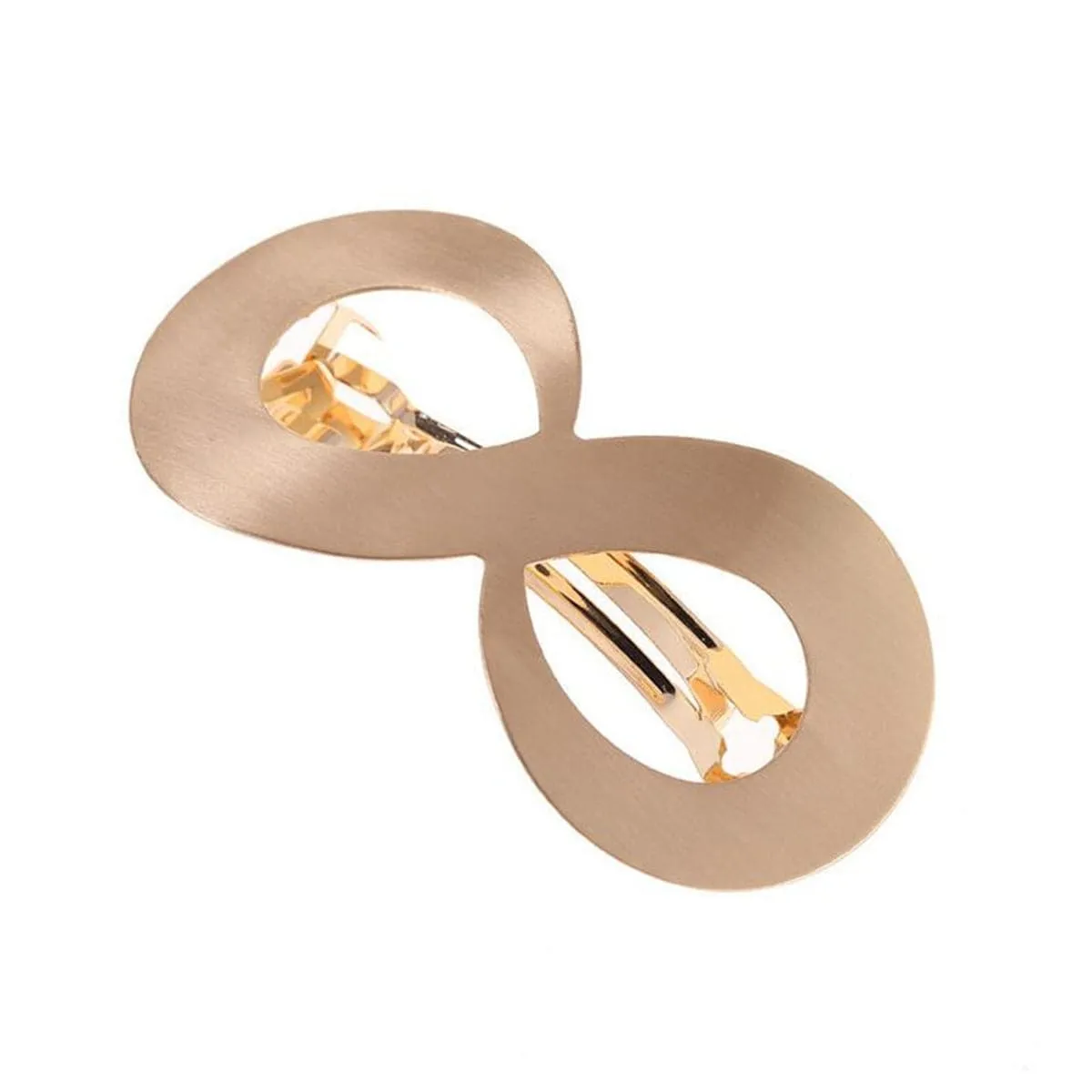 18K Gold-Plated Infinity Hair Clip