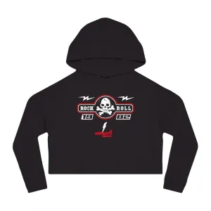 1982 Rock N Roll / Cropped Hoodie