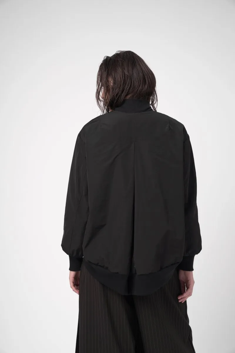 2 Pocket Oversized Bomber Jacket