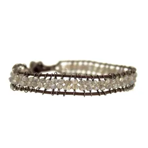 2 Strand Labradorite Bracelet