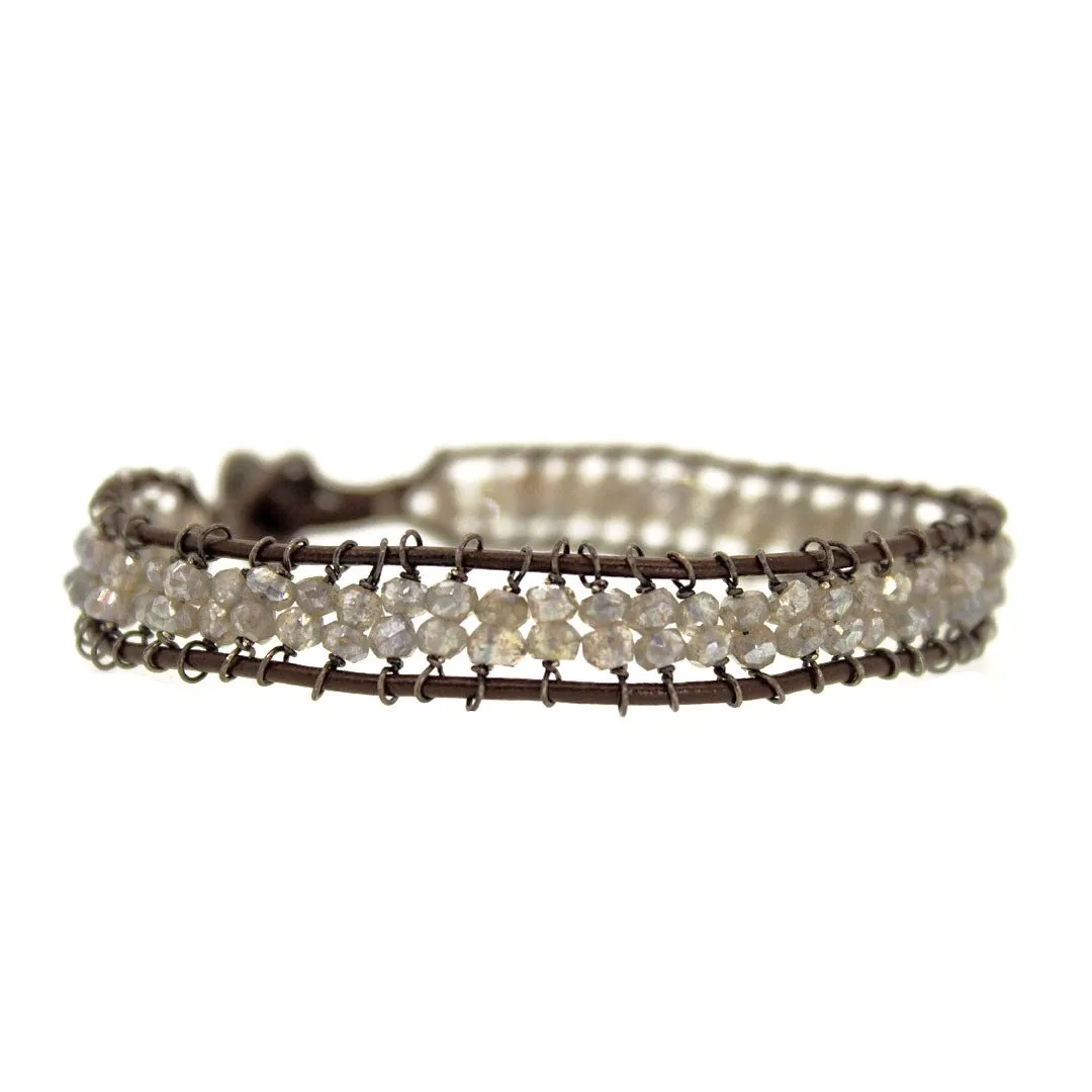 2 Strand Labradorite Bracelet