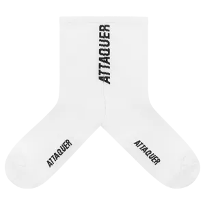 2021 Socks Vertical Logo White