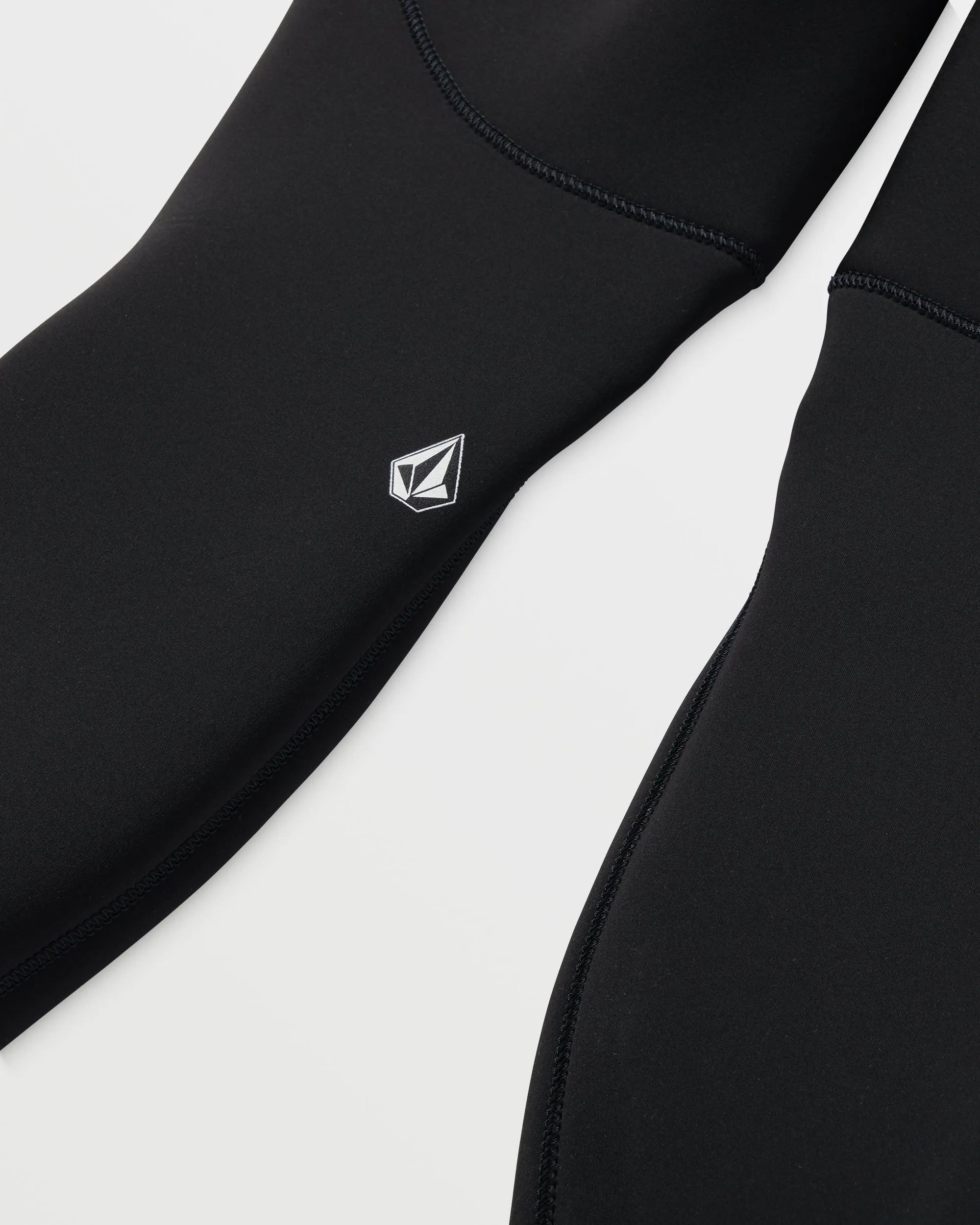 4/3Mm Chest Zip Wetsuit - BLACK