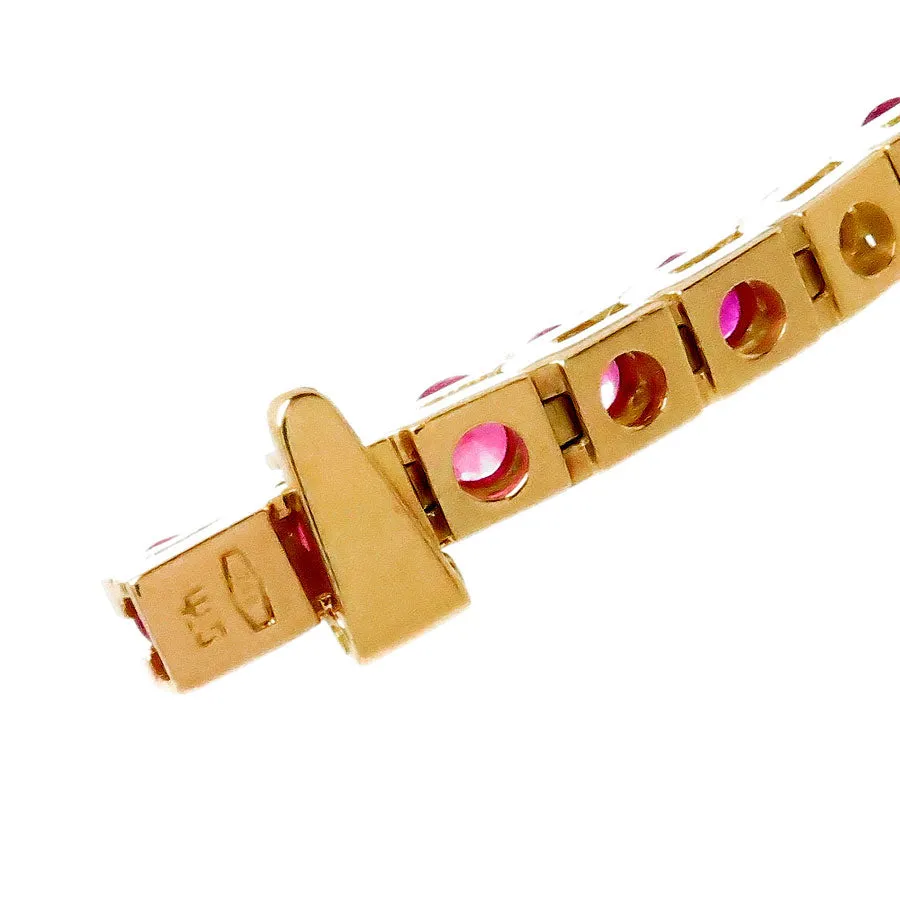 8.10ct Ruby & Diamond Bracelet