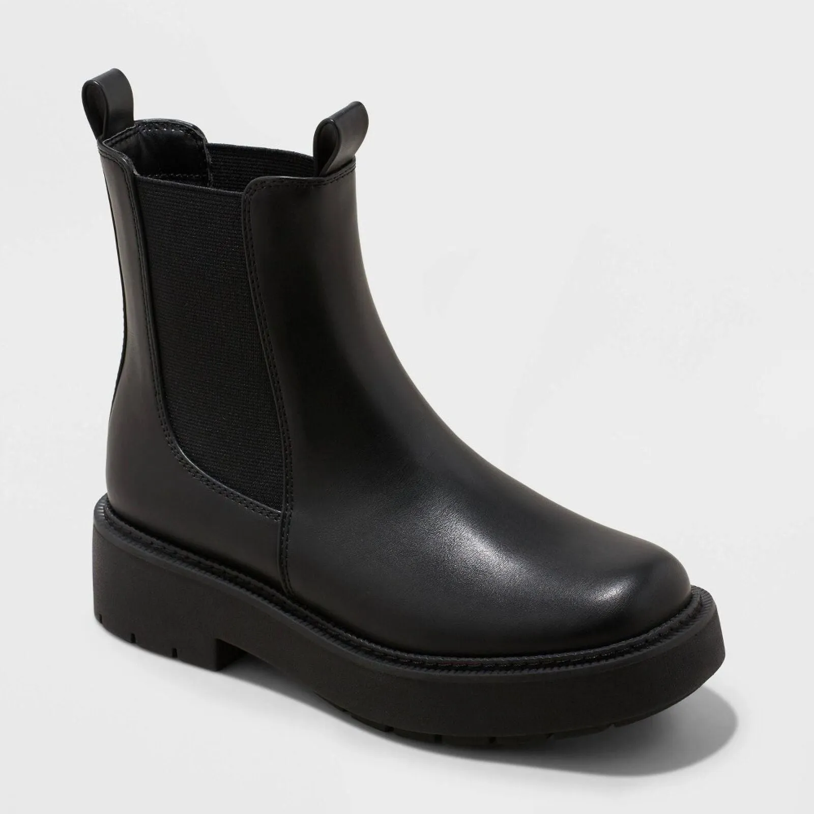 A New Day Women's Demi Chelsea Boots with Memory Foam Insole 87930239 Black 9.5M