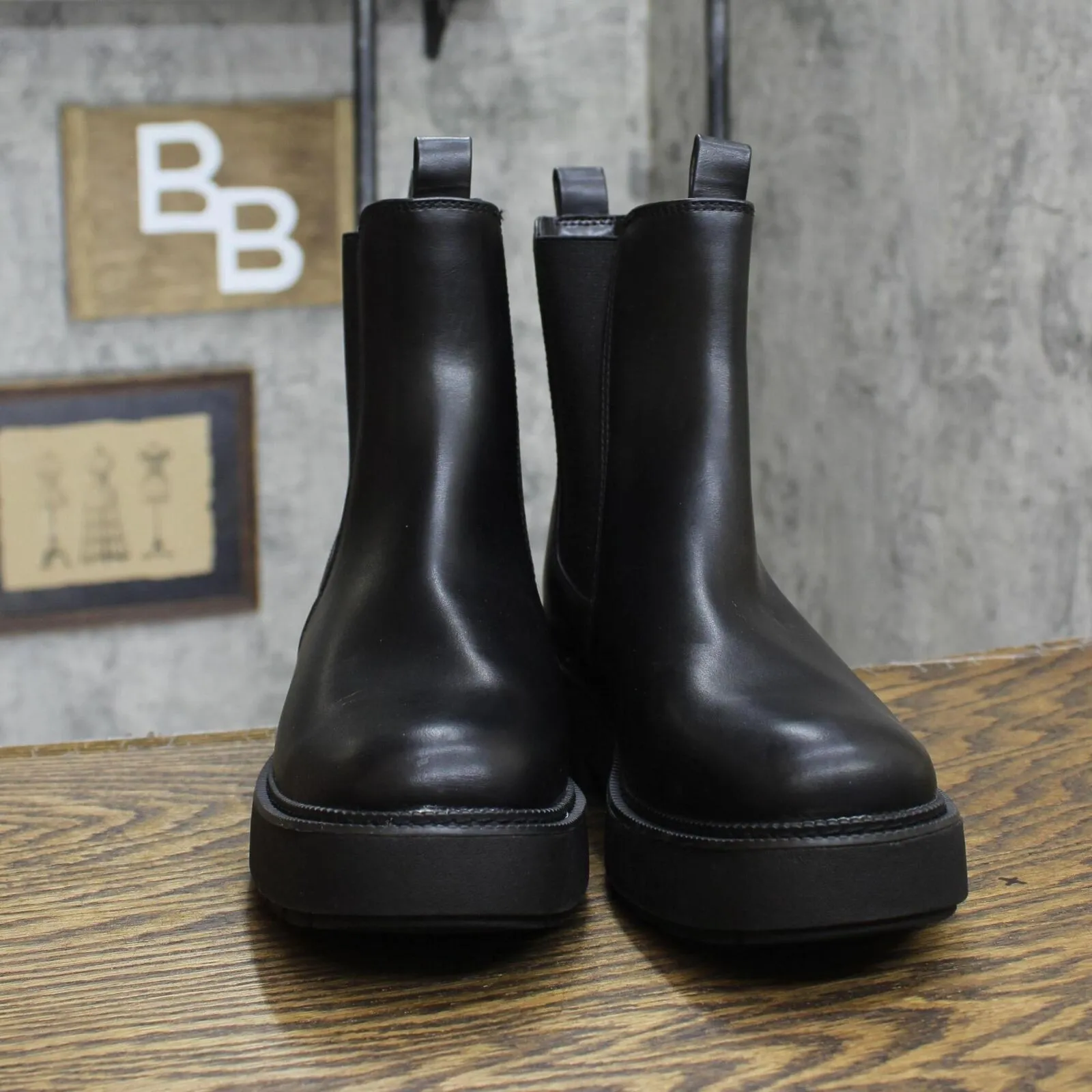 A New Day Women's Demi Chelsea Boots with Memory Foam Insole 87930239 Black 9.5M