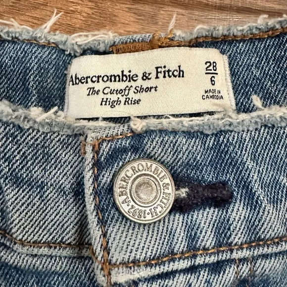 Abercrombie Denim Blue Shorts