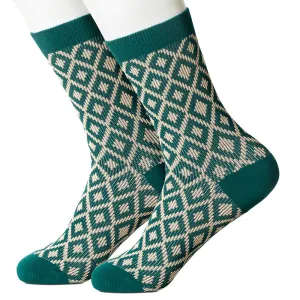 Adamantina Green Women's Socks