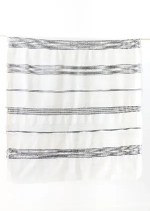 Aden Fabric Yardage Natural w/ Grey