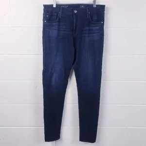 Adriano Goldschmied The Farrah Skinny High Rise Dark Wash Stretch Women's 32