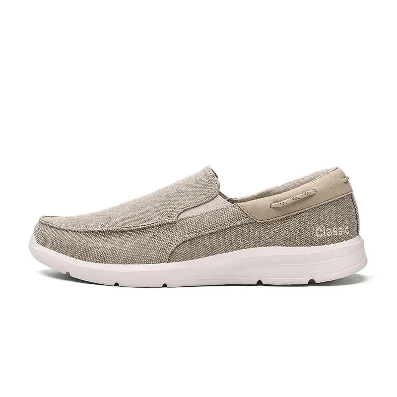 AirWalk Sommer Leichtgewichts Slip-On Canvas Herren Sneakers