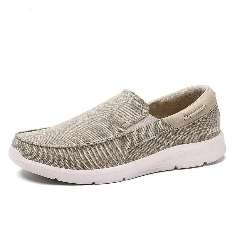 AirWalk Sommer Leichtgewichts Slip-On Canvas Herren Sneakers
