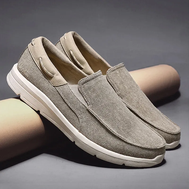 AirWalk Sommer Leichtgewichts Slip-On Canvas Herren Sneakers