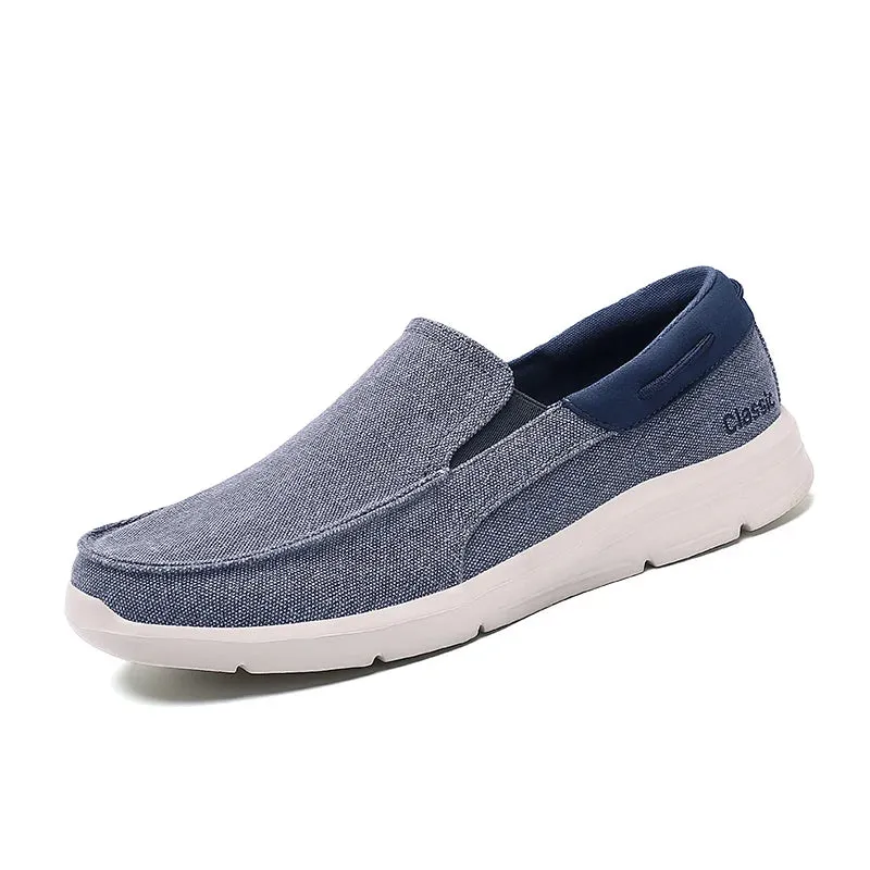 AirWalk Sommer Leichtgewichts Slip-On Canvas Herren Sneakers