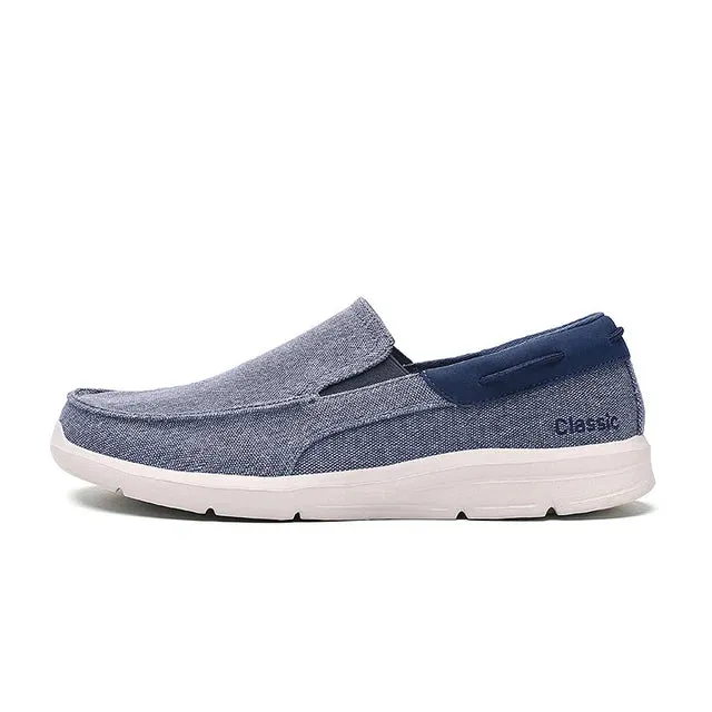AirWalk Sommer Leichtgewichts Slip-On Canvas Herren Sneakers