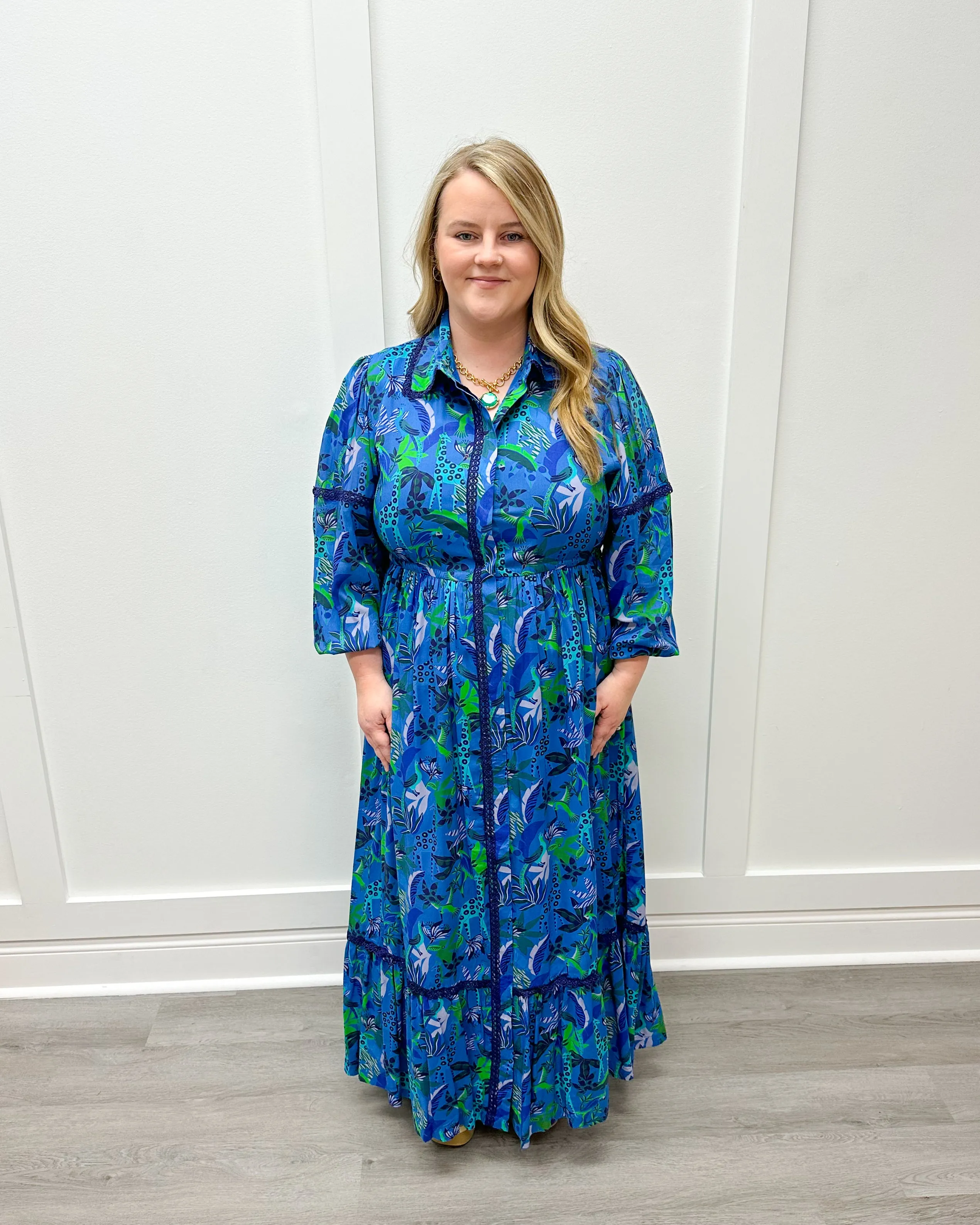 Alexa Maxi - Blue Turq