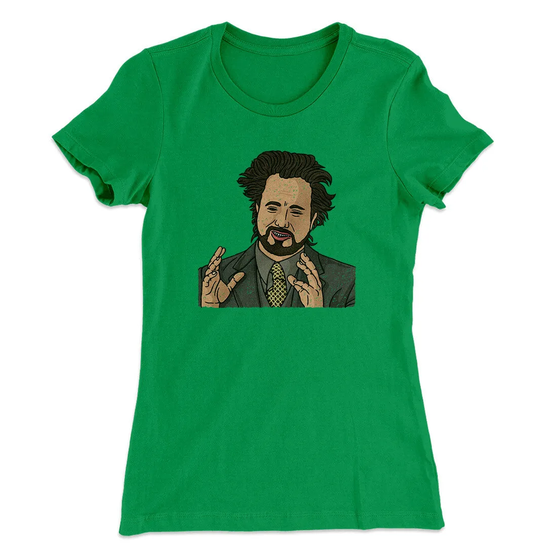Alien Guy Meme Funny Women's T-Shirt