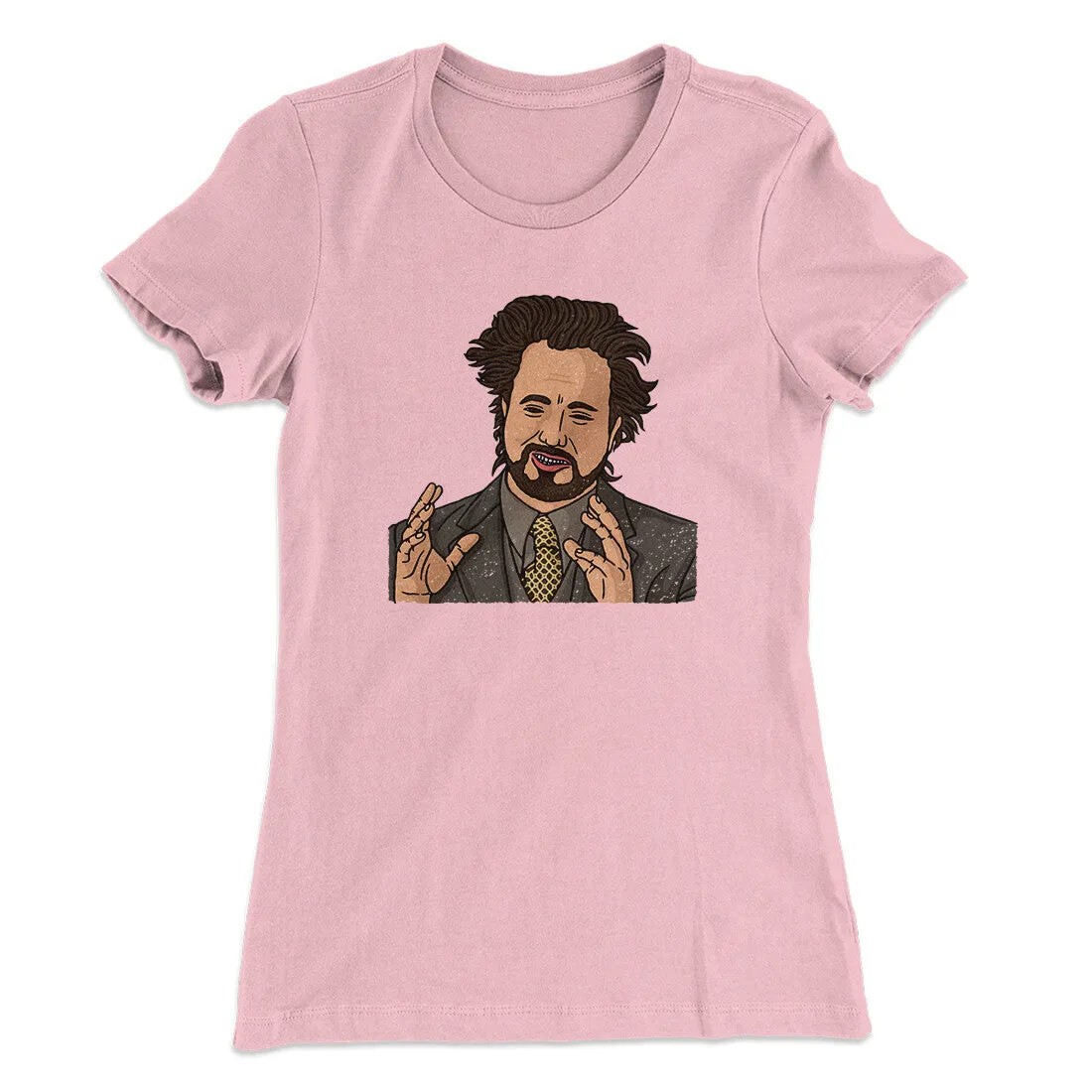 Alien Guy Meme Funny Women's T-Shirt