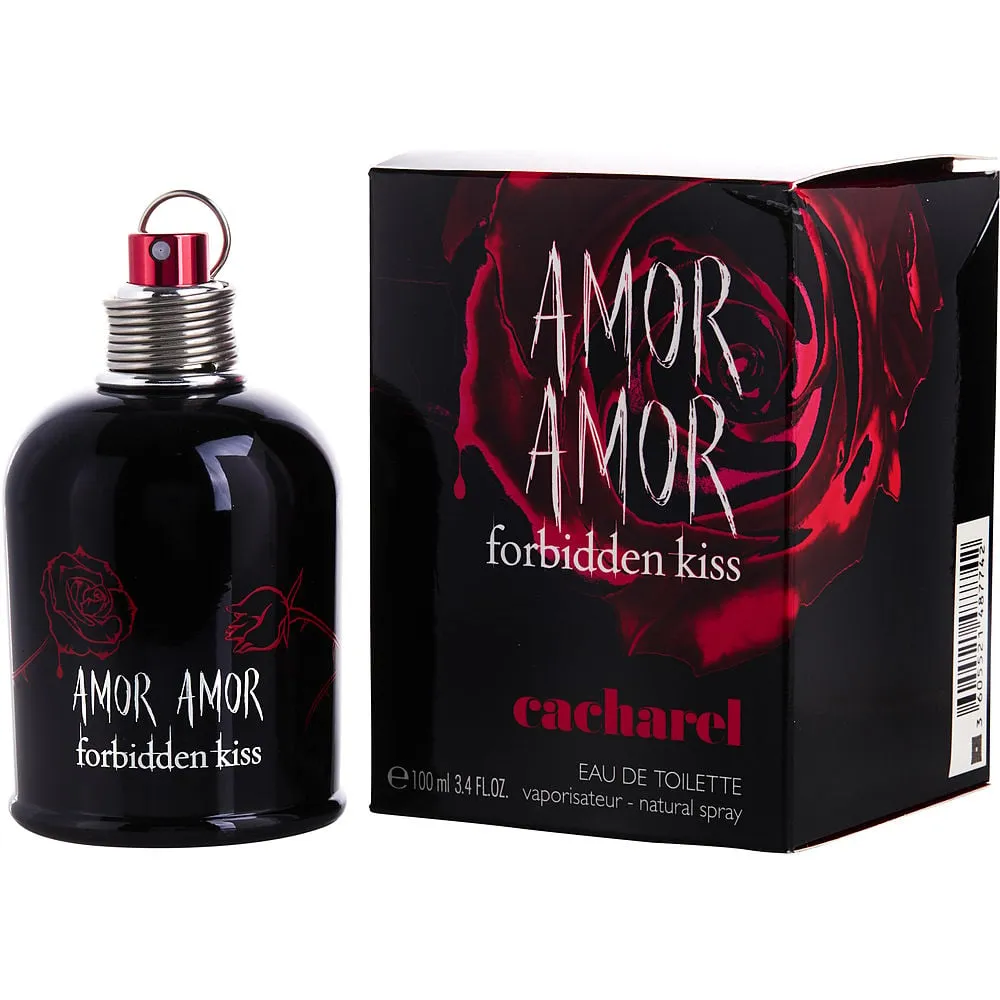 Amor Amor Forbidden Kiss 3.4oz Eau De Toilette Spray