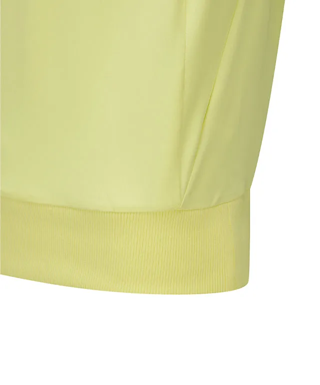ANEW Golf: Women Beads Point Crop Short Sleeve  T-Shirt - Yellow