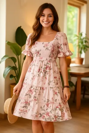 Annabelle | Stylish Floral Tiered Dress