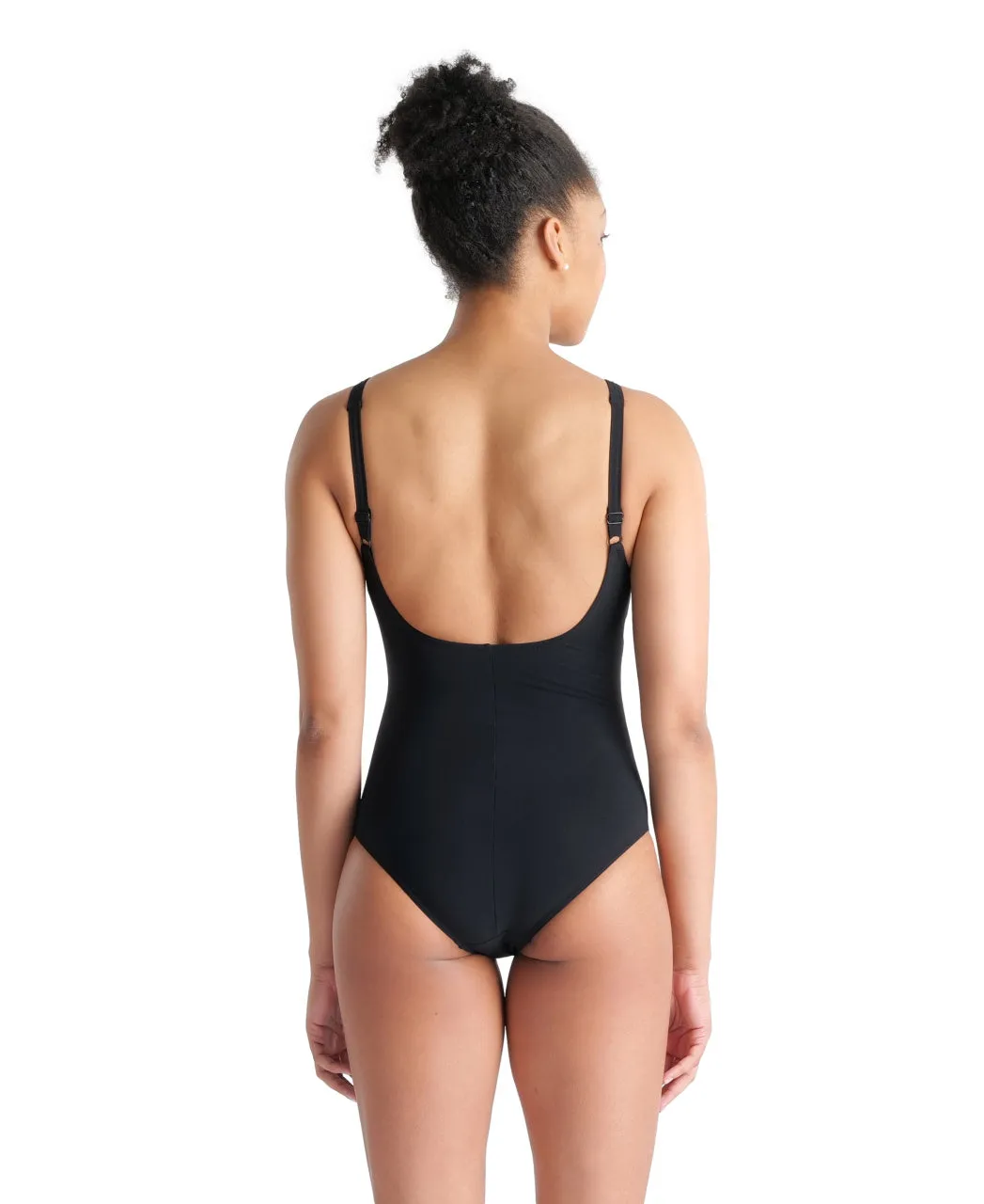 Arena Bodylift Women's Emma U Back B-Cup Swimsuit - Black-Black Multi