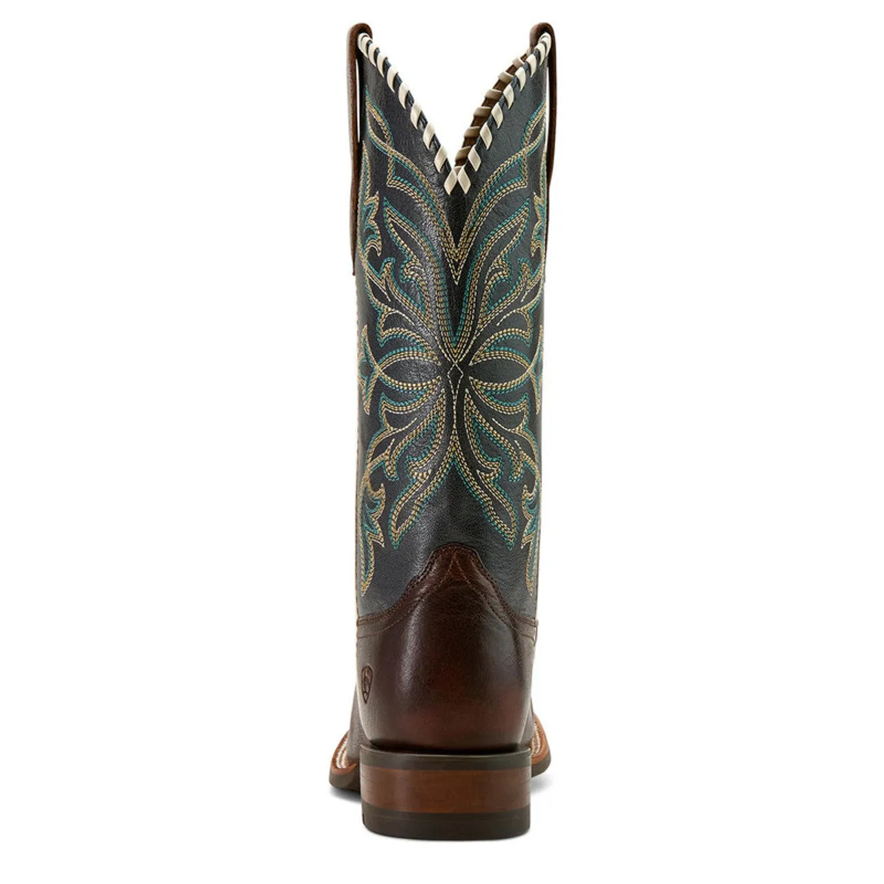 Ariat Women's Showdown Expresso/Textured Blue Boot 10061146