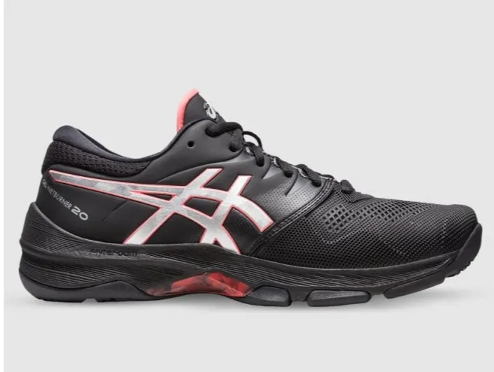 Asics Gel-Netburner 20 Black/Pure Silver Size US 7 Only
