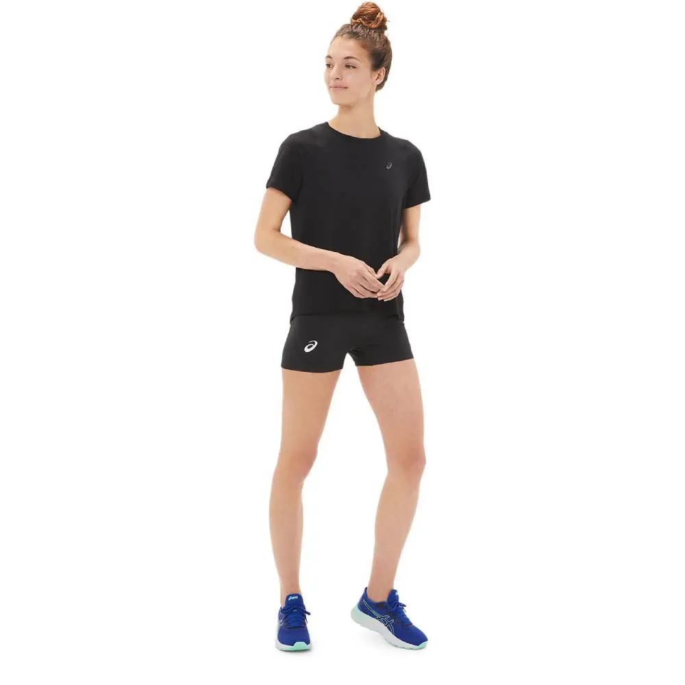 Asics Women's Circuit Compression Short 3-Inch (Team Black)
