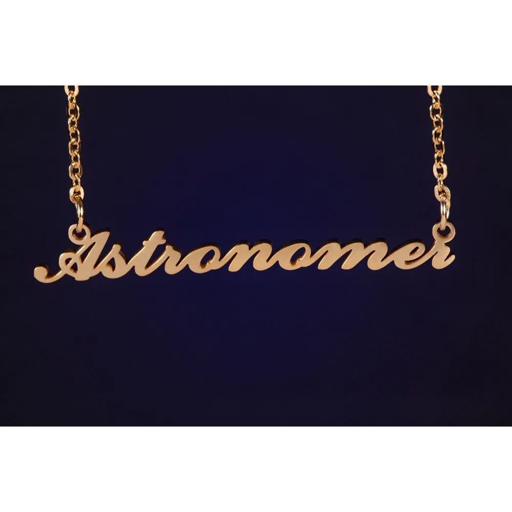 Astronomer Signature Necklace