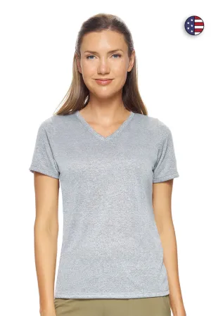 AT220 Natural Feel Jersey V-Neck
