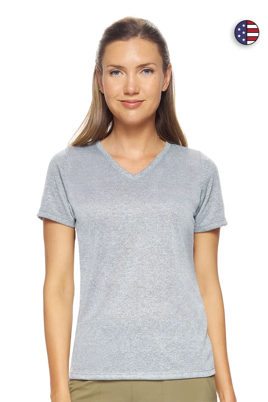 AT220 Natural Feel Jersey V-Neck