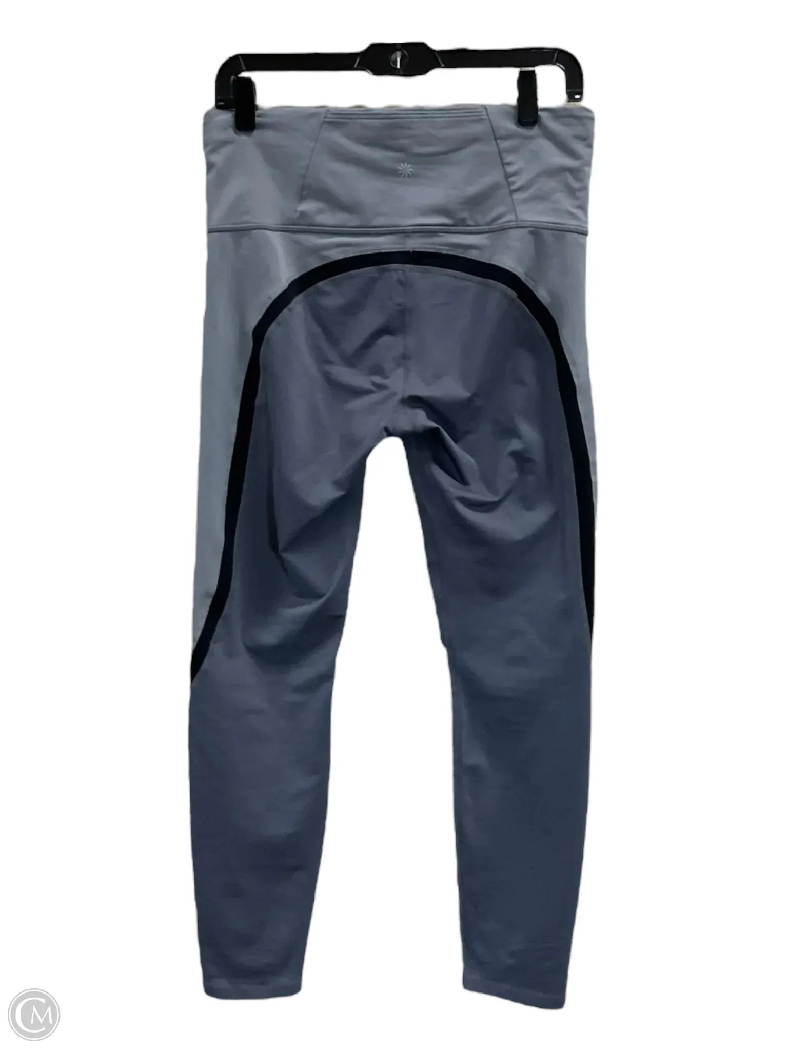 Athletic Leggings By Athleta In Grey, Size: M