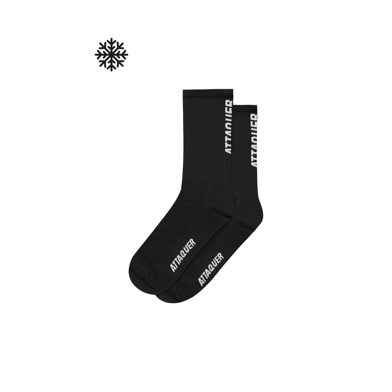 Attaquer Winter Socks - Black