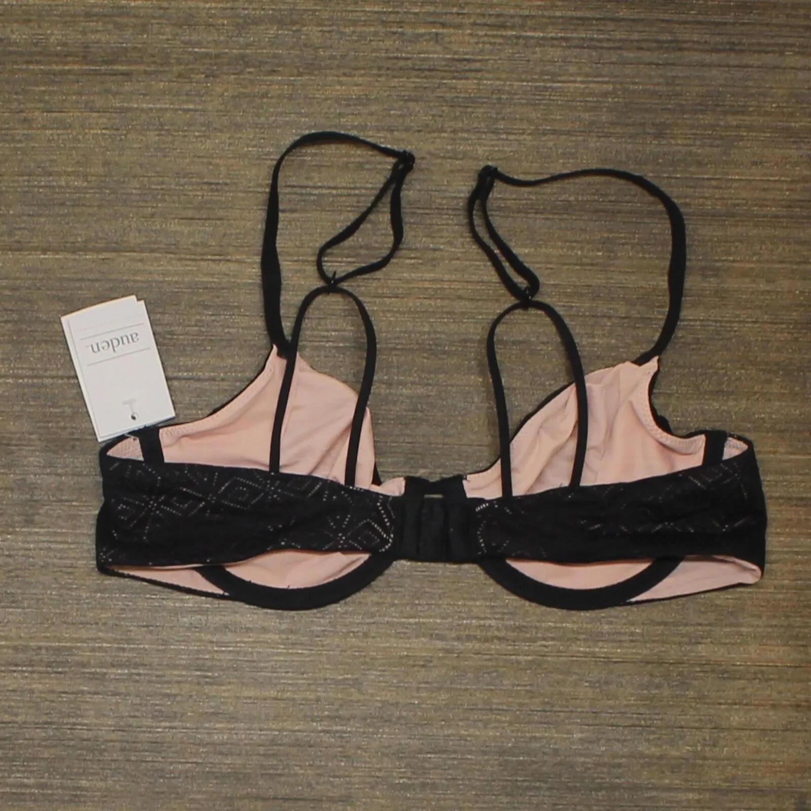 Auden Women's Unlined Molded Lace Bra