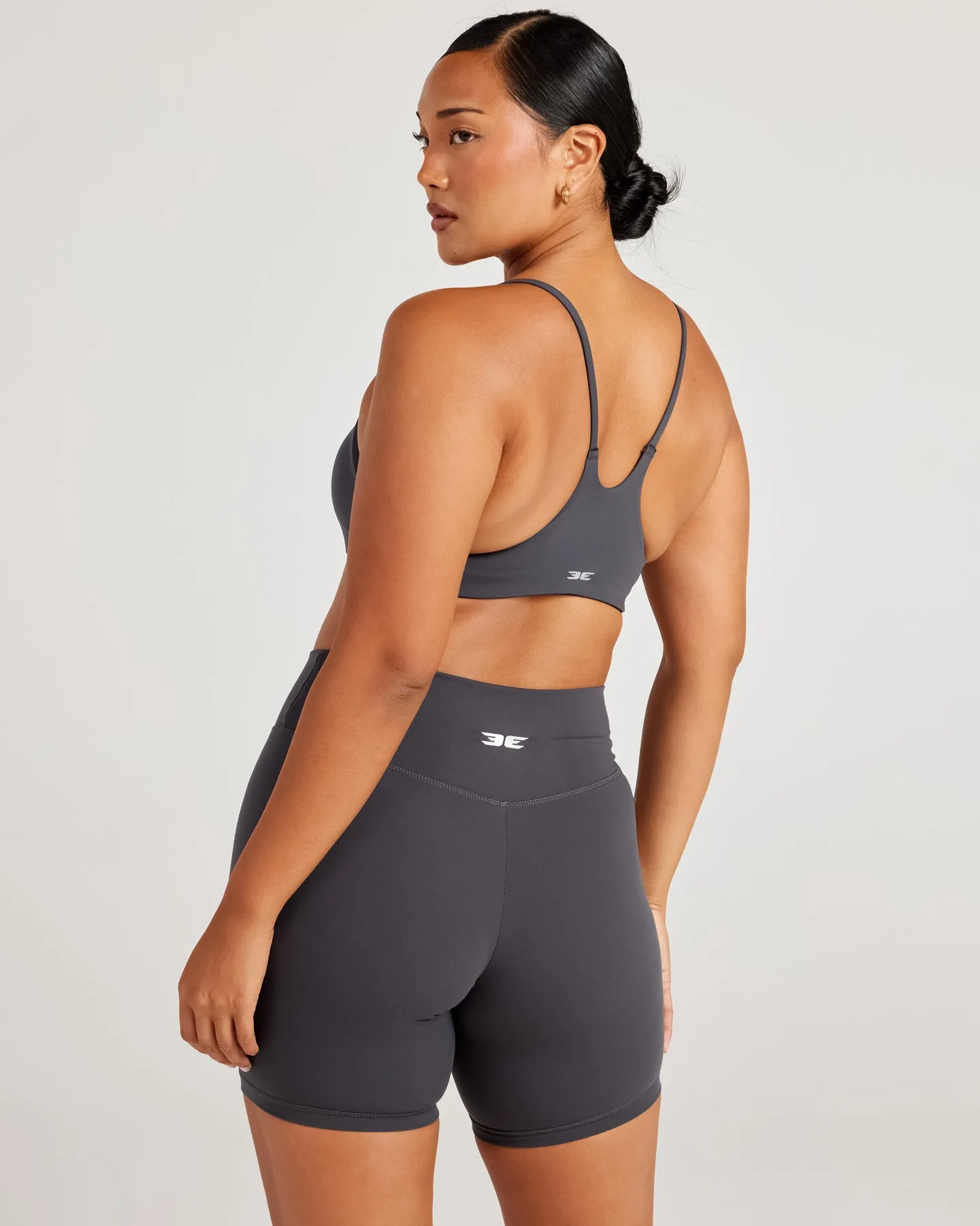 Aura Bend Bra - Charcoal
