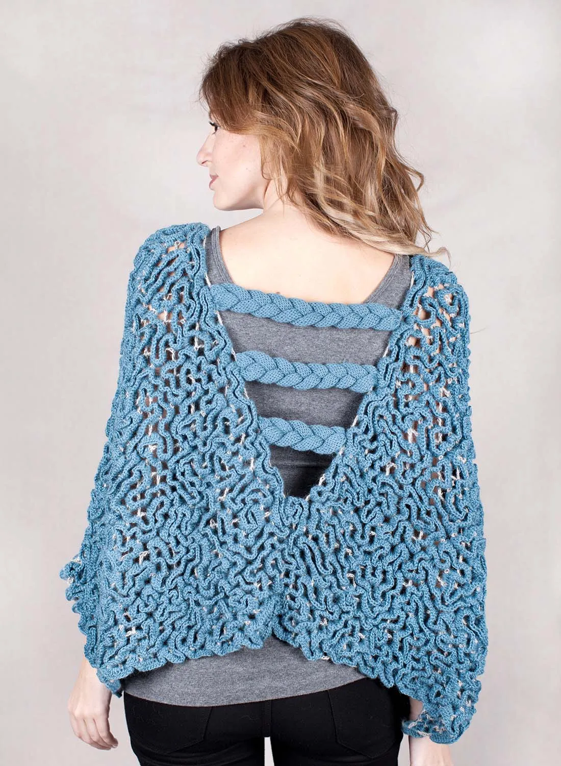 Baby Alpaca Sweater / Azul