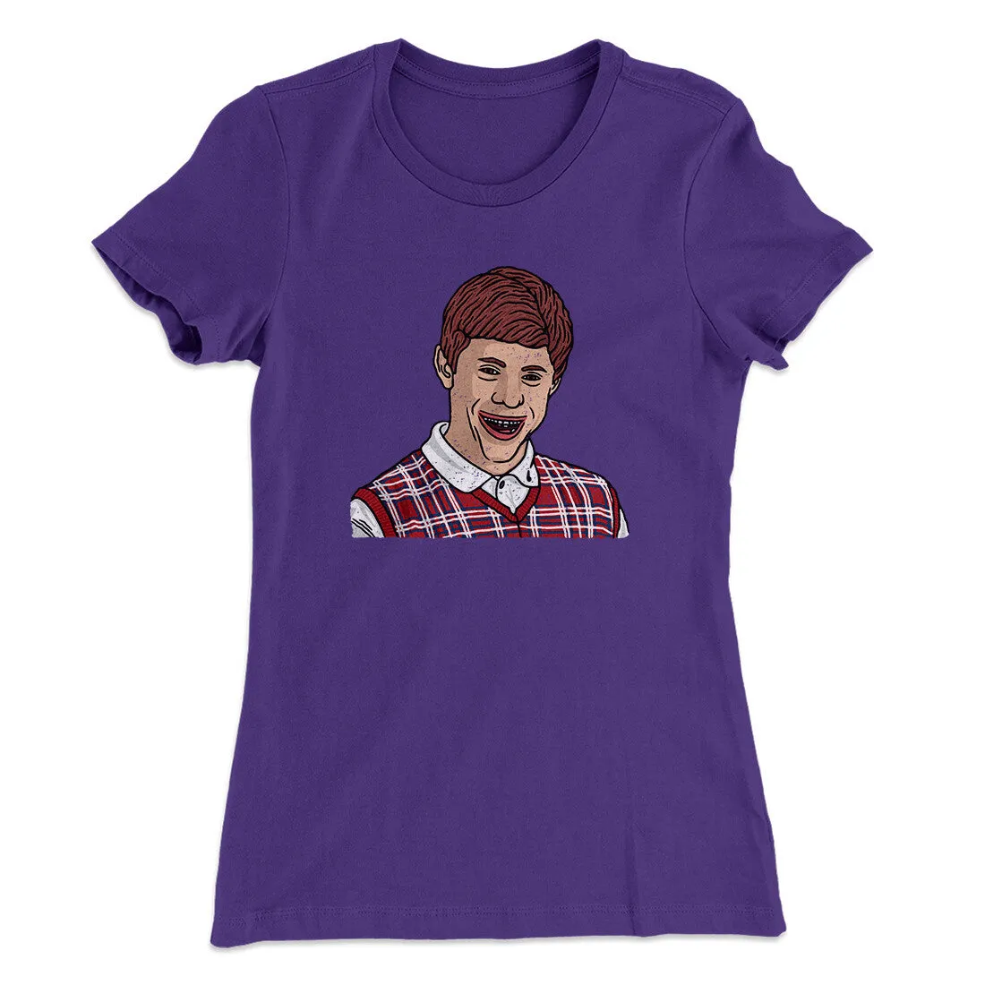 Bad Luck Brian Meme Funny Women's T-Shirt