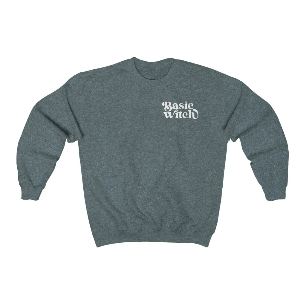 Basic Witch Sweatshirt | Unisex Long Sleeve Warm Shirt Mens Womens