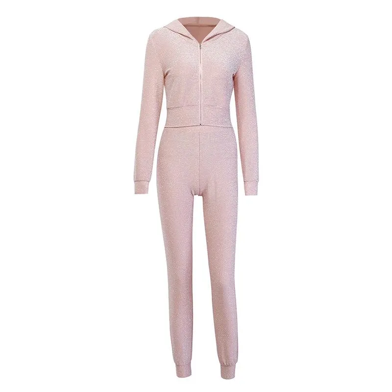 Be Extra! Sparkling Two Piece Suit for Women