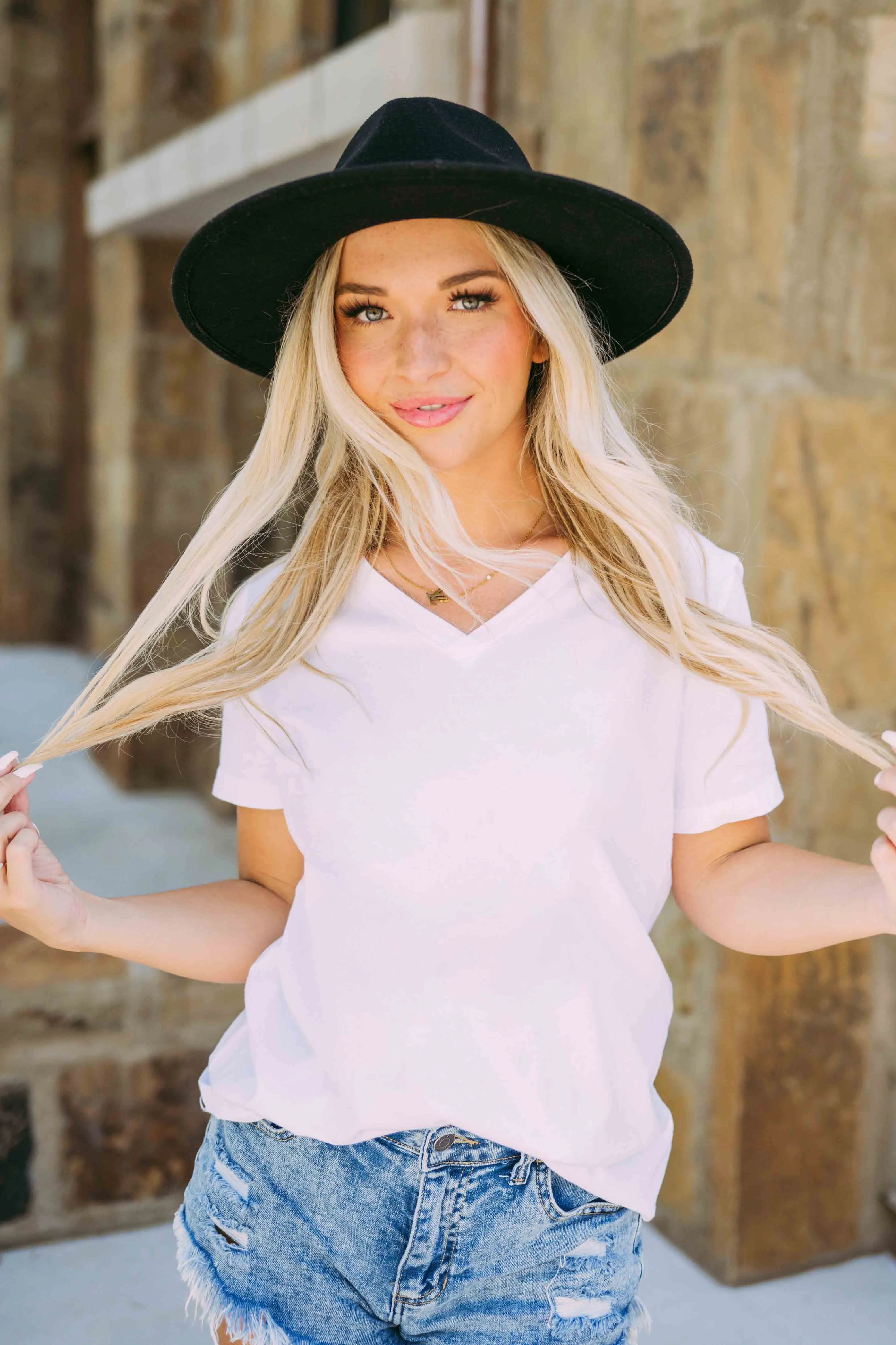 Bella Women’s Relaxed Jersey V-Neck Tee