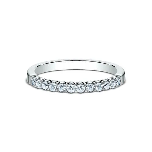 Benchmark 14K White Gold Ladies Diamond Wedding Band 55262114KW