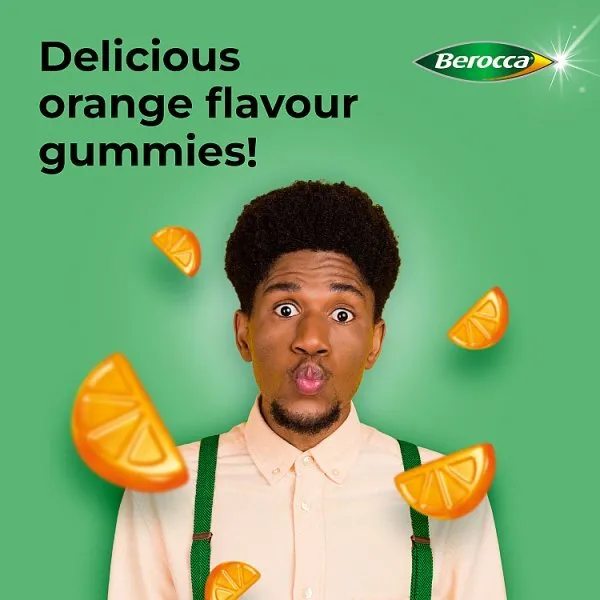 Berocca® Immuno Gummies 60 orange flavour