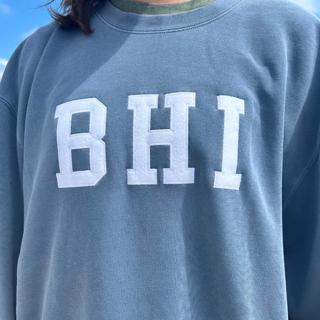 BHI Monogram Crew Sweatshirt
