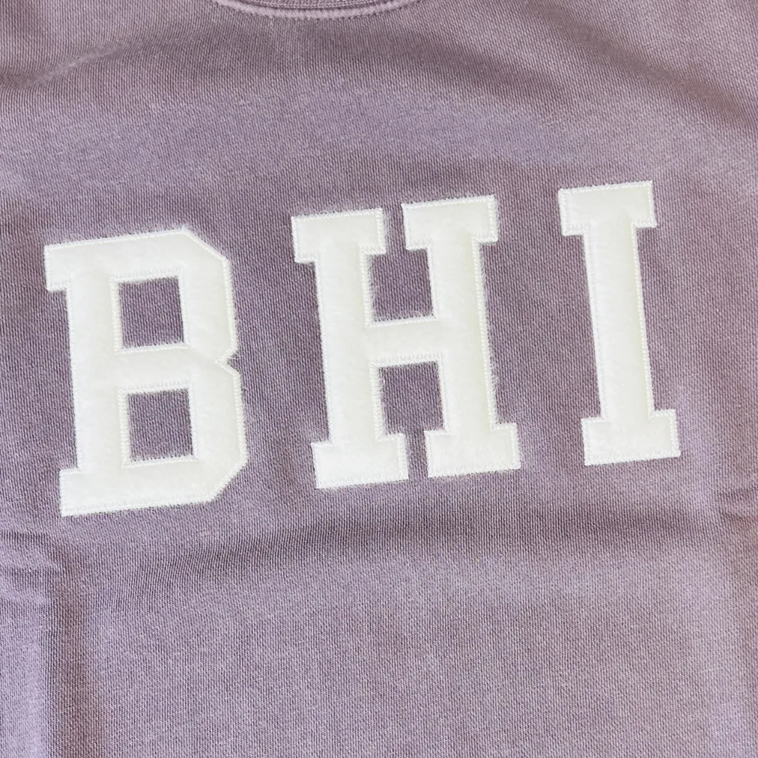 BHI Monogram Crew Sweatshirt