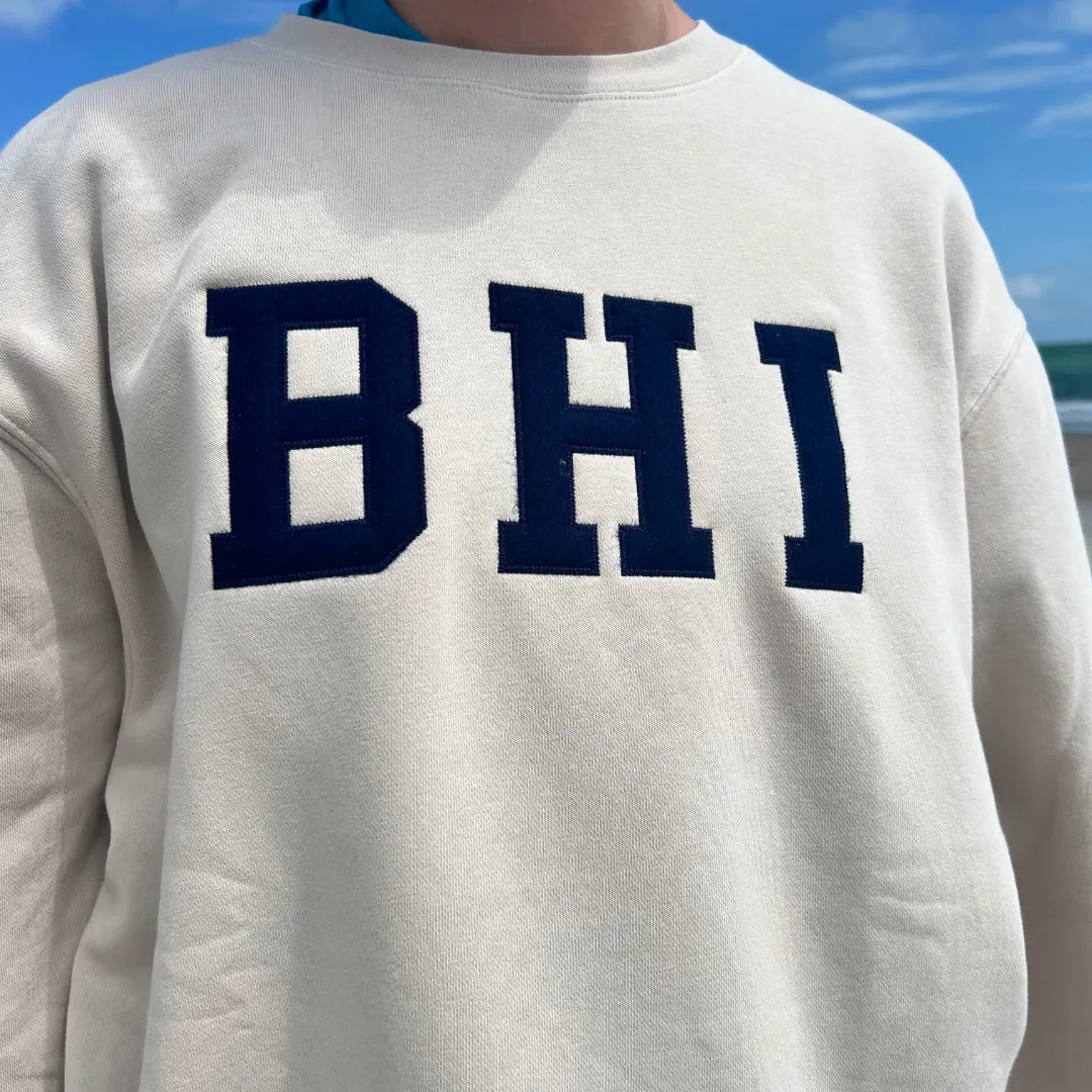 BHI Monogram Crew Sweatshirt