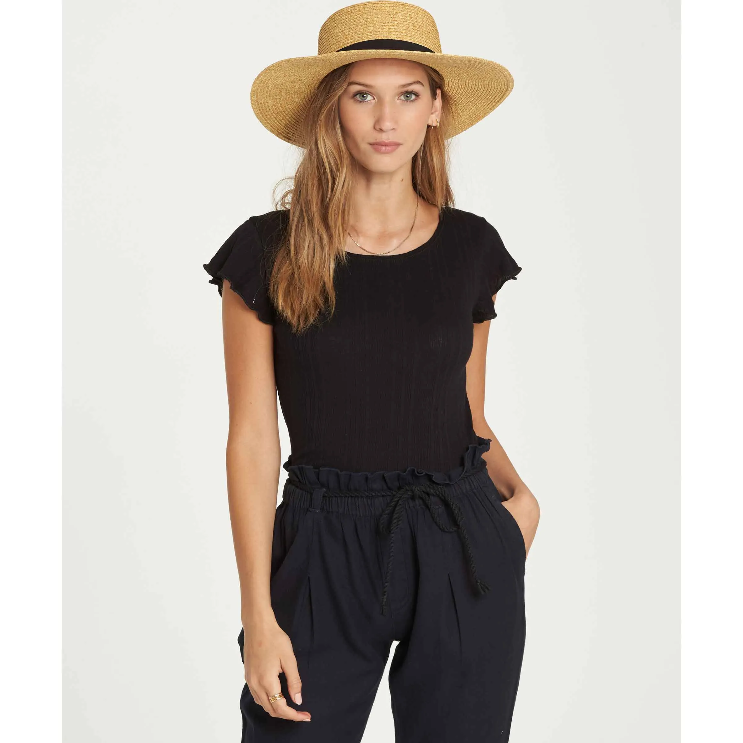 Billabong Women's Secret Love Tee | Black, Cool Wip