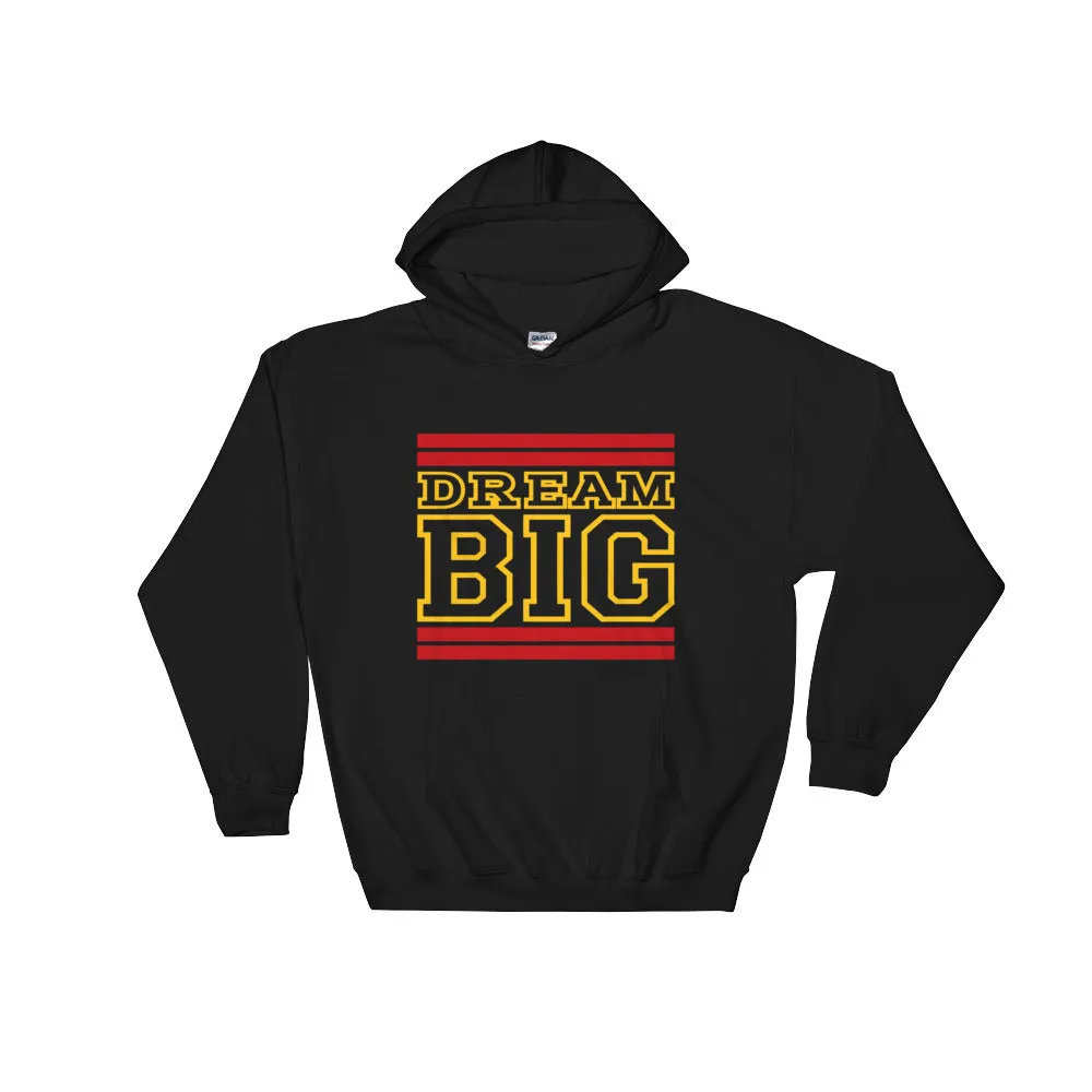Black Garnet and Gold Hooded Sweatshirt