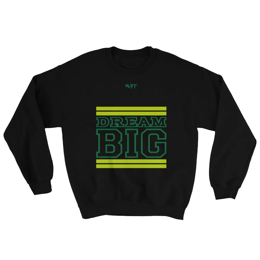 Black Lime Green and Green Sweatshirt